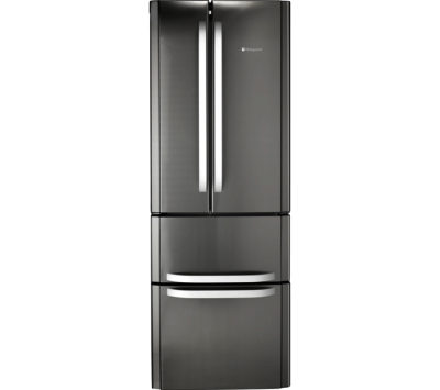 HOTPOINT  FFU4DX Fridge Freezer - Stainless Steel
